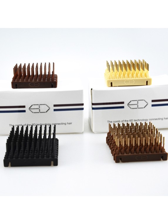 Plastic buckle for 6D hair extension 